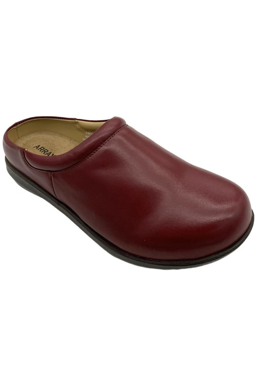 ARRAY Women's Belle Slip-On Clogs Red - Wide